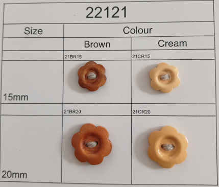 Wooden Buttons 22121