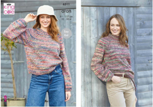 Load image into Gallery viewer, Homespun Prism Aran (King Cole) : pre-order

