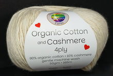 Load image into Gallery viewer, Organic Cotton and Cashmere
