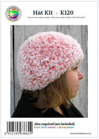 Creative Kit - Fab Fur Hat Kit K120