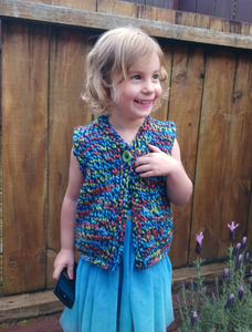 Child's Vest | Design P422