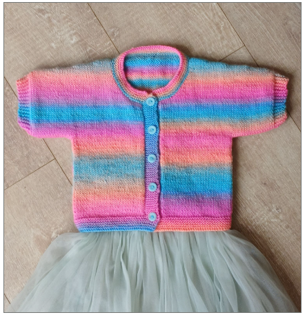 Short Sleeve Cardigan | Design P428