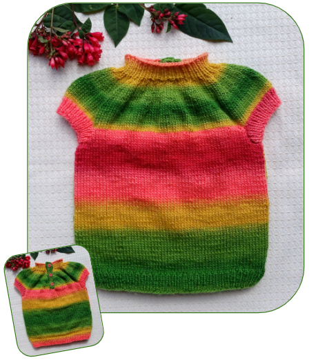 Baby's Yoke Vest | Design P429