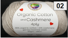 Load image into Gallery viewer, Organic Cotton and Cashmere
