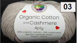 Organic Cotton and Cashmere