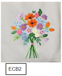 DIY Embroidery Canvas Bag Kit