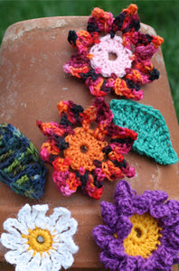 Crocheted Flowers | Design P102