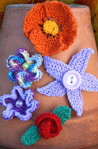 Knitted Flowers | Design P105