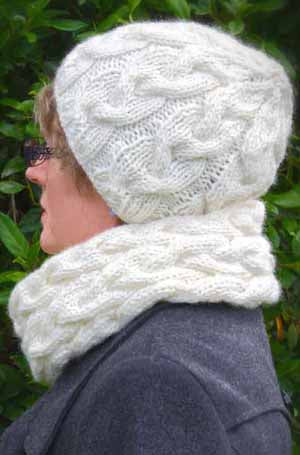 Plaited Cowl and Hat | Design P193