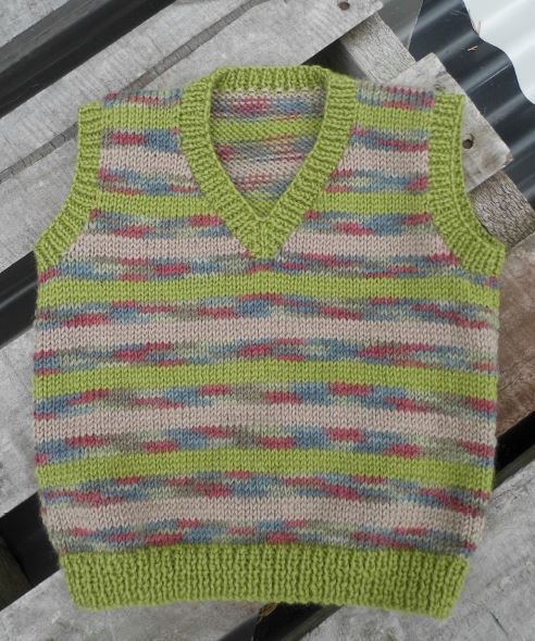 Striped Vest | Design P273