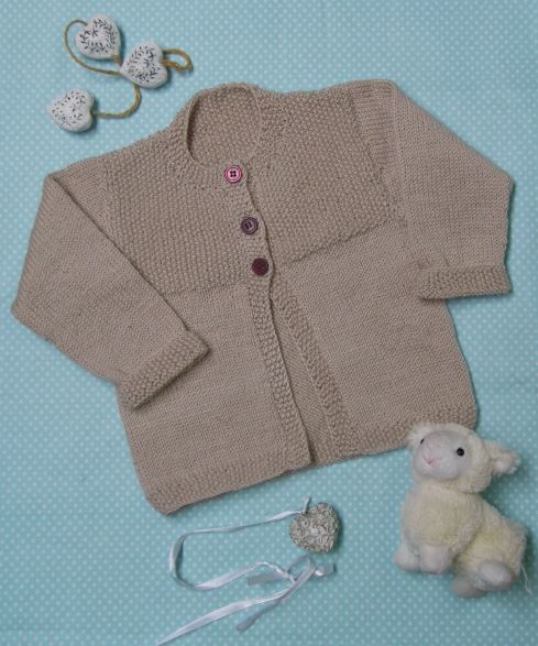 Moss Stitch Cardigan | Design P289