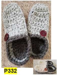 Crochet Slippers | Design P332