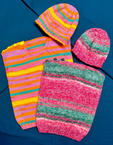Vest & Hat | Design P358