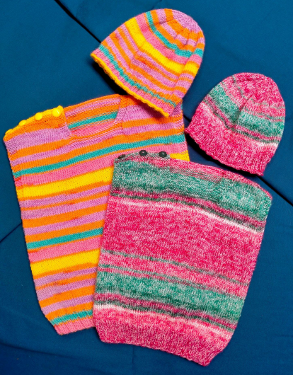 Vest & Hat | Design P358