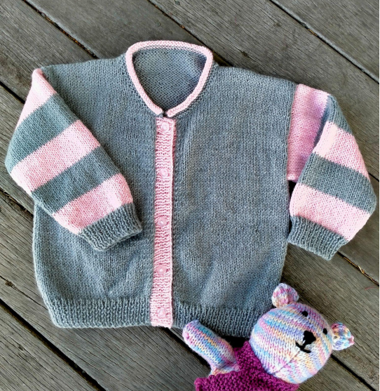 Baby Cardigan Design P364