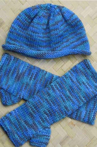 Hat & Arm Warmer set | Design P62
