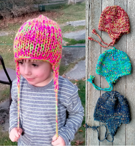 Ear Flap Hat Design P64